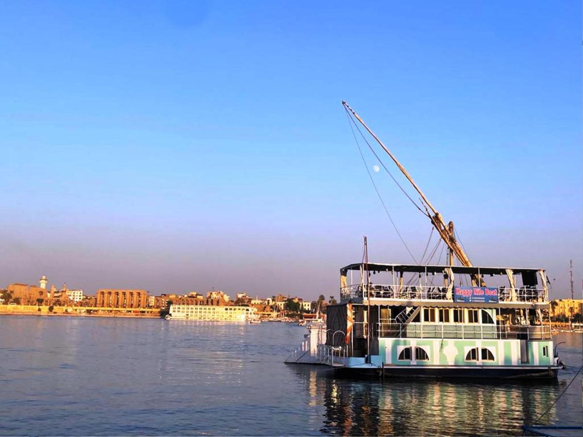 Floating Hotel- Happy Nile Boat Luxor Eksteriør billede