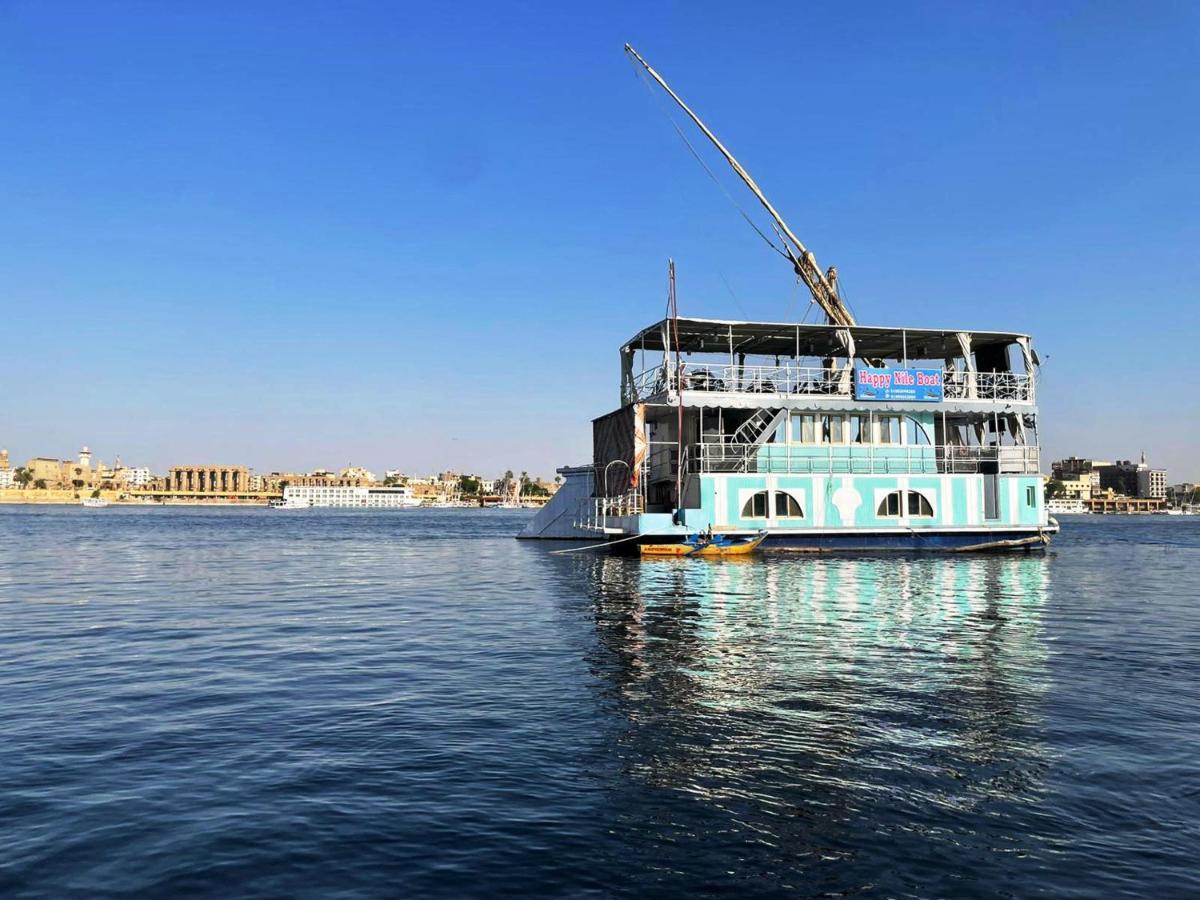 Floating Hotel- Happy Nile Boat Luxor Eksteriør billede