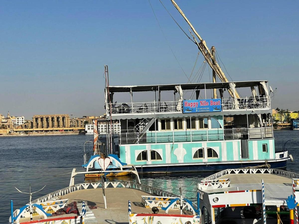 Floating Hotel- Happy Nile Boat Luxor Eksteriør billede